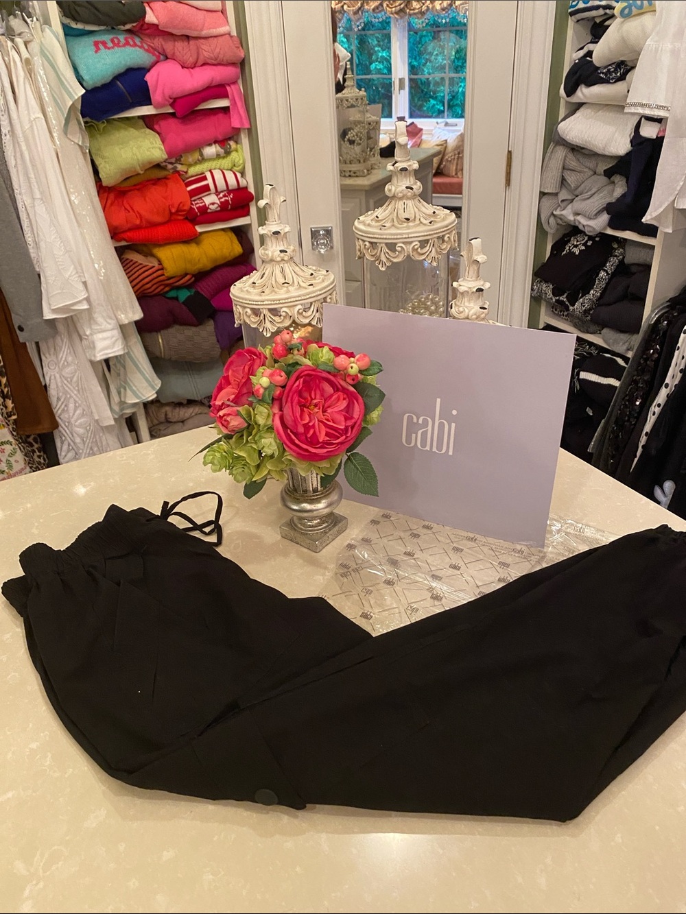 Chic CAbi Quantum cargo joggers pants